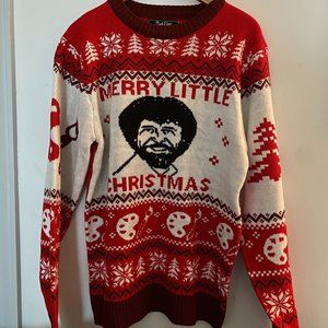 Bob Ross Christmas Sweater